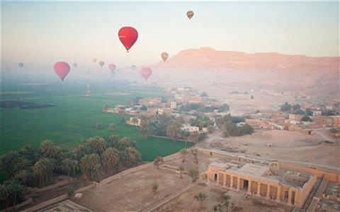 Aventura en globo aerostático en Luxor