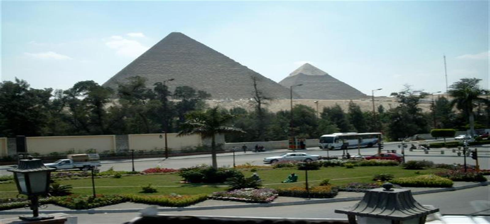Las pirámides de Giza Plateau